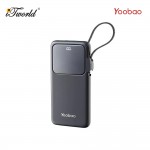 (3C Certifited) Yoobao PDL10 10000Mah PD22.5W Powerbank BK - 6937135030166
