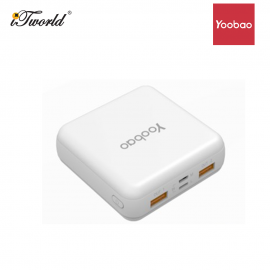 YOOBAO YB-M4 MINI CUBE [10000mAH] POWER BANK (WHITE) 6950566150807