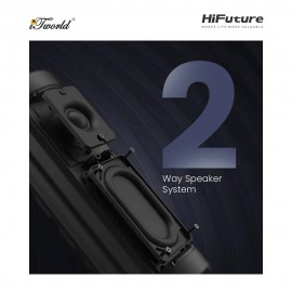 HiFuture Ripple Portable Bluetooth Speaker-Black