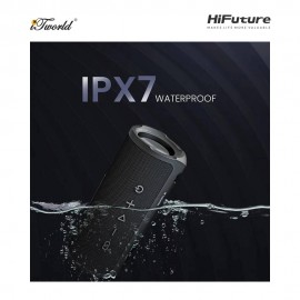 HiFuture Ripple Portable Bluetooth Speaker-Black