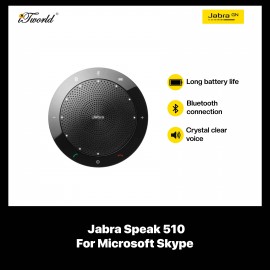 Jabra Speak 510 MS Wireless Bluetooth Speaker 7510-109
