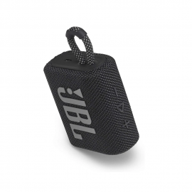 JBL Go 3 Portable Waterproof Speaker - Black  050036374361