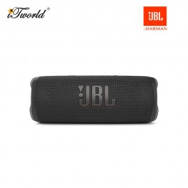 JBL Flip 6 Portable Waterproof Bluetooth Speaker - Black 050036384315