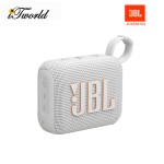 JBL GO 4   Portable Waterproof Speaker -White 050036399371