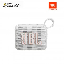 JBL GO 4   Portable Waterproof Speaker -White 050036399371