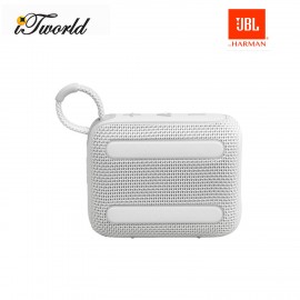 JBL GO 4   Portable Waterproof Speaker -White 050036399371