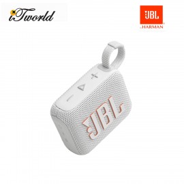 JBL GO 4   Portable Waterproof Speaker -White 050036399371
