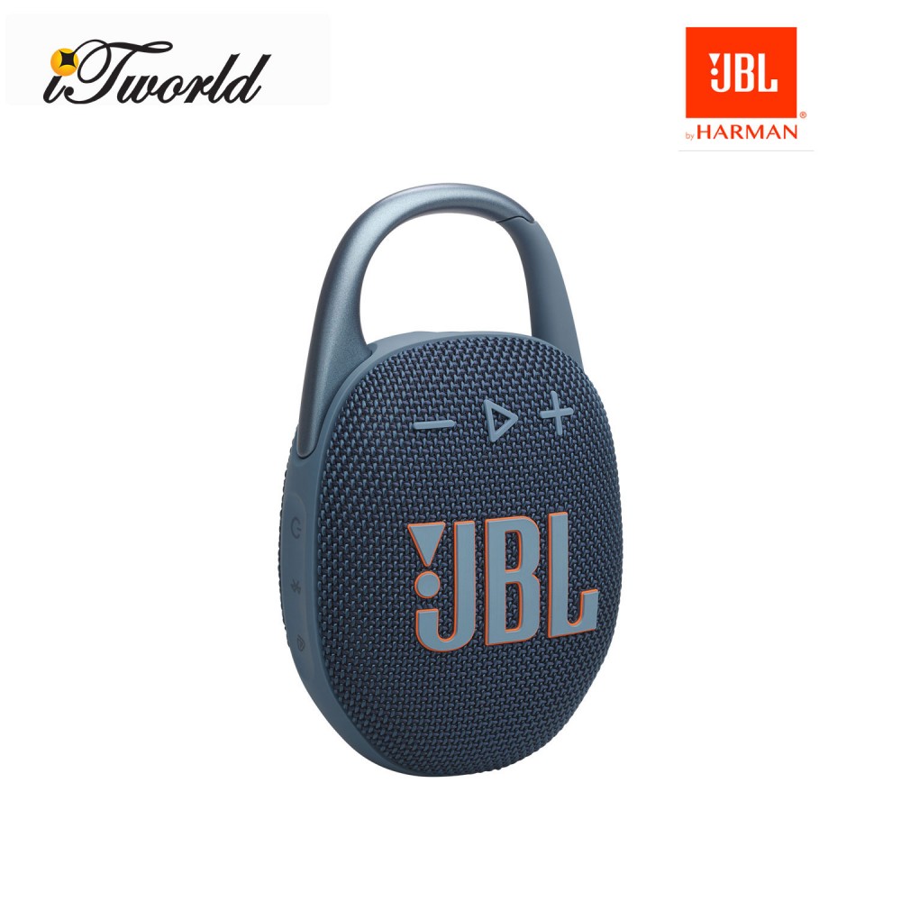 JBL Clip 5 Ultra-portable JBL Pro Sound-Blue 050036399999