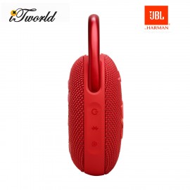 JBL Clip 5 Ultra-portable JBL Pro Sound-Red 050036400008