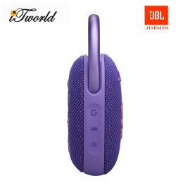 JBL Clip 5 Ultra-portable JBL Pro Sound-Purple 050036400015