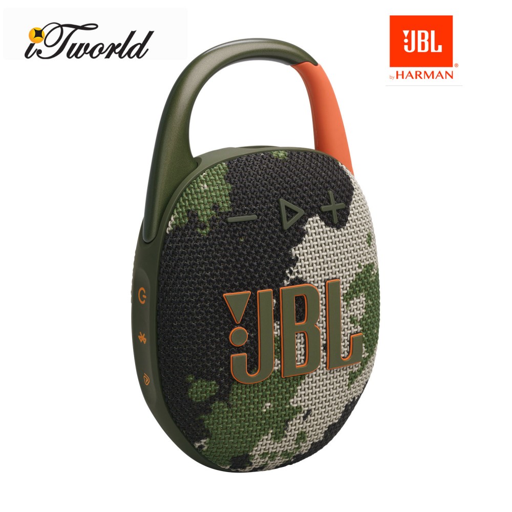 JBL Clip 5 Ultra-portable JBL Pro Sound-Squad 050036400039