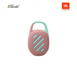 JBL Clip 5 Ultra-portable JBL Pro Sound-Pink 050036400046