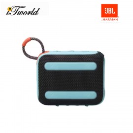 JBL GO 4   Portable Waterproof Speaker -Black Orange 050036401128