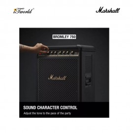 Marshall Bromley 750 Black and Brass Integrated Stage light Partybox 1008040