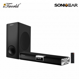 SonicGear SONICBAR 5300BT Powerful Wireless SoundBar SubWoofer 8886411911126