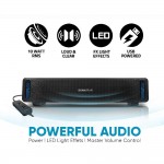 SonicGear U200 Powerful Wired Sound Bar Speaker – Black (8886411908638)