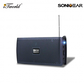 SonicGear SONICGO! RDO 30X Bluetooth Portable Speaker with Handsfree - Black 8886411933166