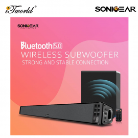 Sonic Gear BT5500 Bluetooth 5.0 SoundBar With Wireless Subwoofer