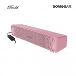 SonicGear U200 Powerful Wired Sound Bar Speaker – Pink (8886411908652)