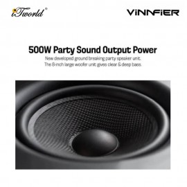 Vinnfier Tango XT2000 WMU Portable Trolley Loud Speaker 9555637204136