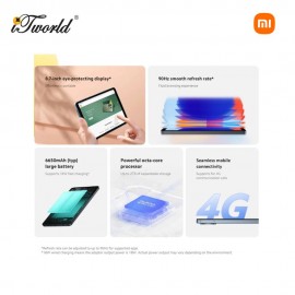 Redmi Pad Se 8.7 6+128GB 4G - Sky Blue