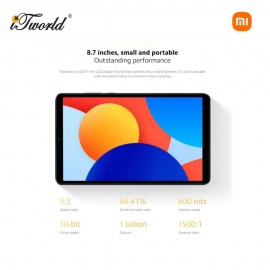 Redmi Pad Se 8.7 6+128GB - Aurora Green Wifi