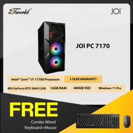 JOI PC 7170 (i7-11700/16GB/480GB SSD/RTX 3060 12GB/W11P)