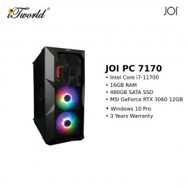 JOI PC 7170 (i7-11700/16GB/480GB SSD/RTX 3060 12GB/W11P)
