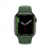 Apple Watch Series 7 GPS, 41mm Green Aluminium Case with Clover Sport Band MKN03ZP/A