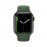 Apple Watch Series 7 GPS, 41mm Green Aluminium Case with Clover Sport Band MKN03...