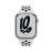 Apple Watch Nike Series 7 GPS, 45mm Starlight Aluminium Case with Pure Platinum/Black Nike Sport Band