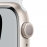 Apple Watch Nike Series 7 GPS, 45mm Starlight Aluminium Case with Pure Platinum/...