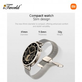 Xiaomi Watch S4 41mm Fluororubber Strap - Black 65118