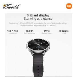 Xiaomi Watch S4 41mm Leather Strap - White 65121
