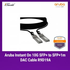 [PREORDER] Aruba Instant On 10G SFP+ to SFP+ 1m DAC Cable - R9D19A