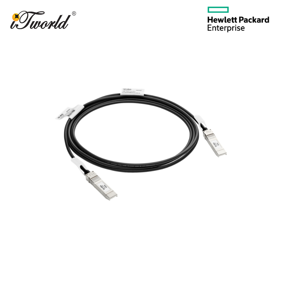 HPE Networking Instant On 10G SFP+ to SFP+ 3m DAC Cable - R9D20A