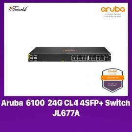 HPE Networking 6100 24G CL4 4SFP+ Switch - JL677A