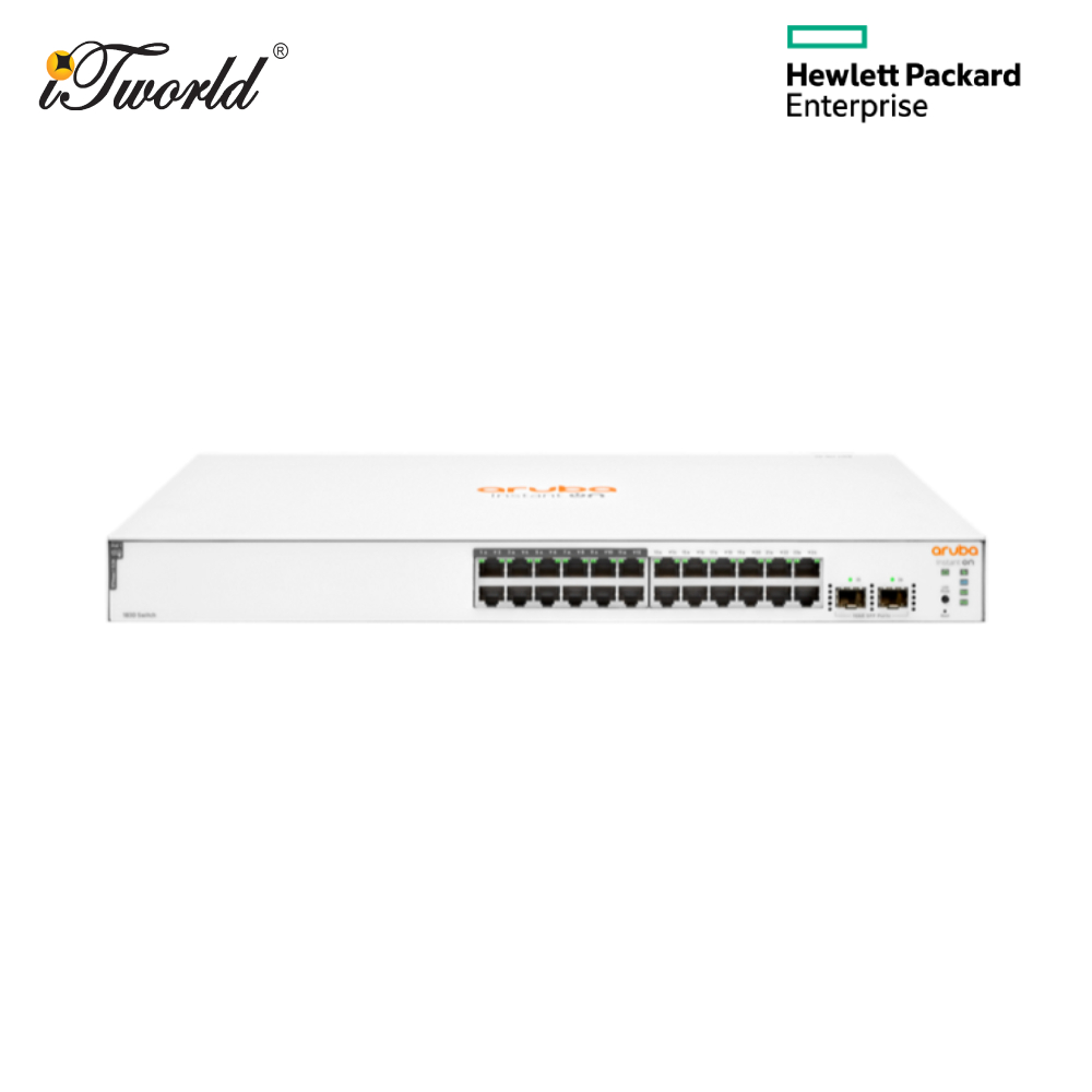 Aruba Instant On 1830 24G 12p CL4 PoE 2SFP 195W Switch - JL813A