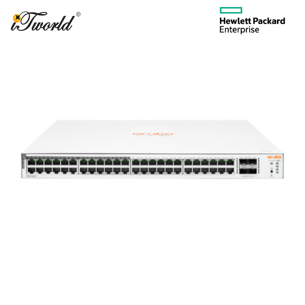 HPE Networking Instant On 1830 48G 24p CL4 PoE 4SFP 370W Switch - JL815A