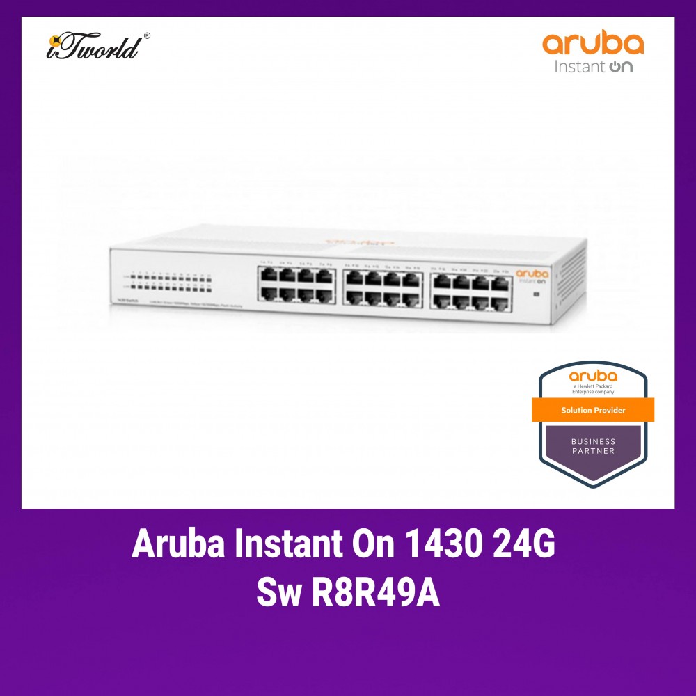 Aruba Instant On 1430 24G Switch - R8R49A