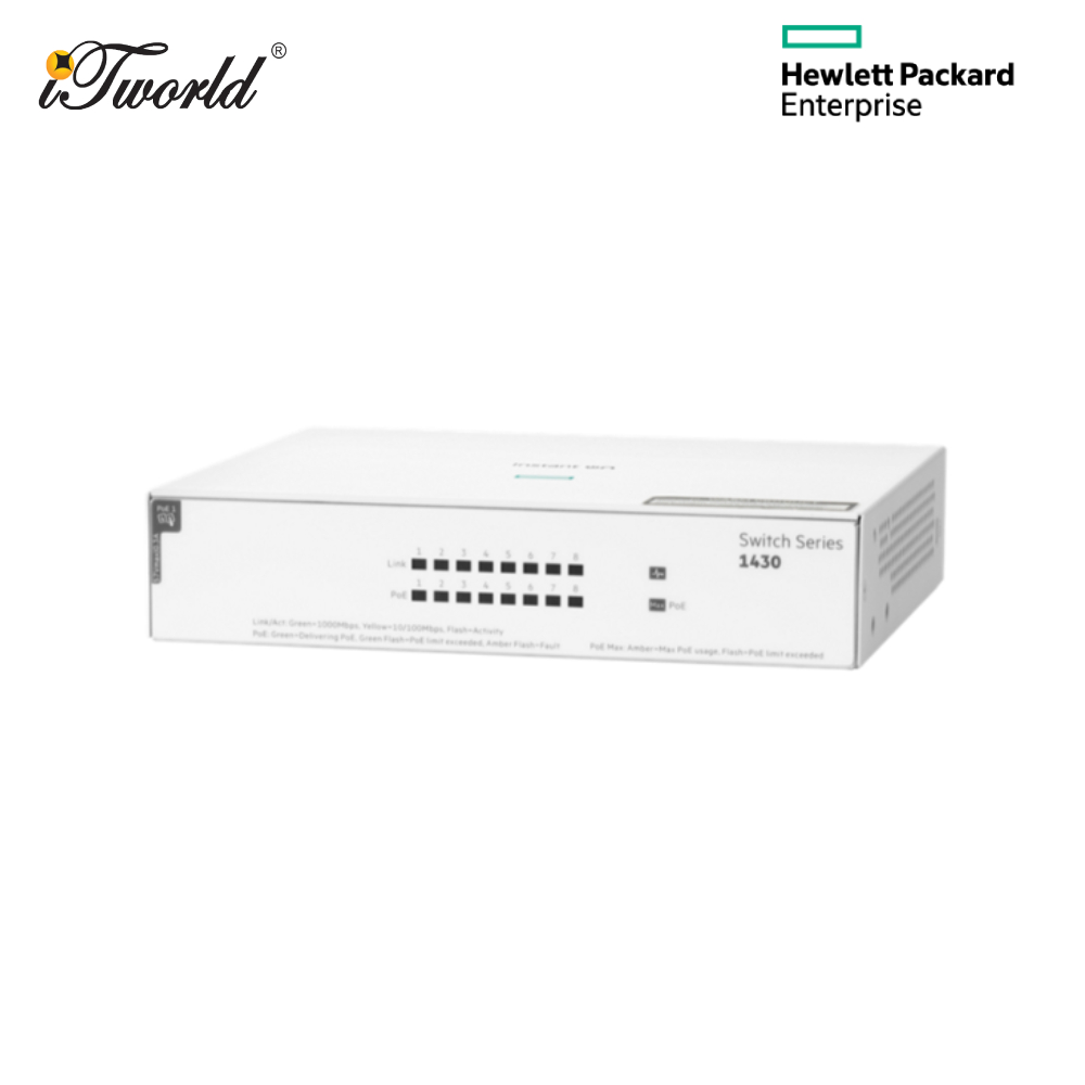 HPE Networking Instant On 1430 8G 64W Switch - R8R46A