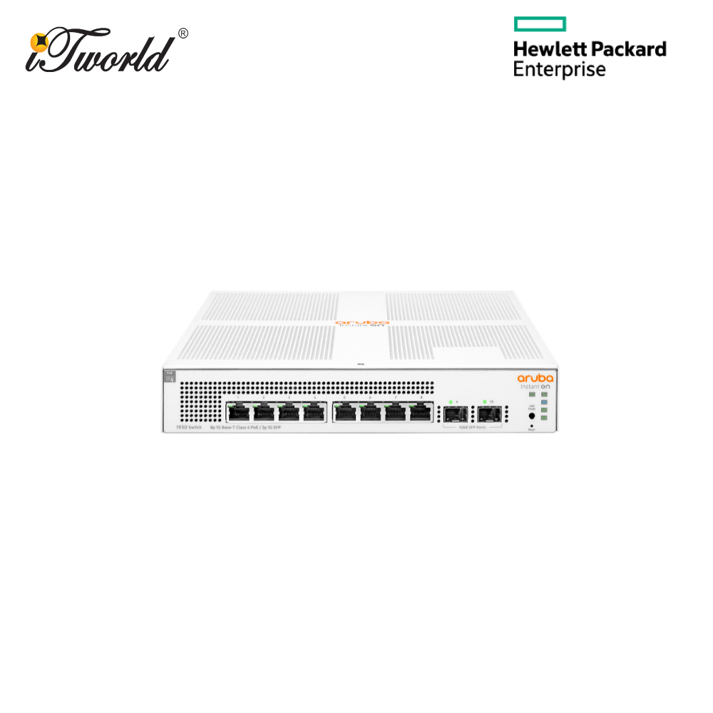 HPE Networking Instant On 1930 8G 2SFP 124W Switch JL681A