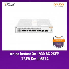 Aruba Instant On 1930 8G 2SFP 124W Switch JL681A