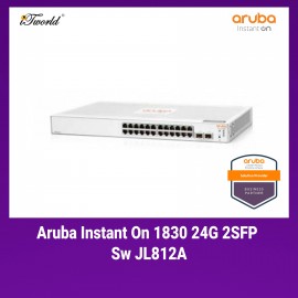 Aruba Instant On 1830 24G 2SFP Switch - JL812A