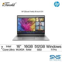 [Pre-order] HP ZBook Firefly 16 inch G11 Mobile Workstation PC (8K927AV) (Intel Core Ultra 7-155H | 16" | 16GB RAM | 512GB SSD | NVIDIA RTX A500 | Windows 11 Pro) [ETA: 8 working weeks if no delay]