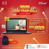 JOI Classmate 30 Black(i3-1005G1, 4GB, 128GB SSD, Intel UHD Graphics 600, 14" HD,W10Pro)