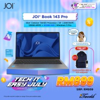 JOI Book 143 Pro (N4120,4GB,128GB eMMC,Integrated,14”,W11Pro) 