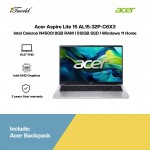 Acer Aspire Lite 15 AL15-32P-C6X3 Laptop (Intel Celeron N4500 | 15.6" FHD | 8GB RAM | 512GB SSD | Intel UHD Graphics | Windows 11 Home | Preinstalled with Microsoft Office Home & Student + Microsoft 365 Basic)