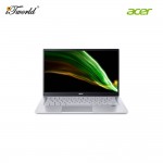 Acer Swift 3 SF314-511-51XN Laptop Pure Silver (i5-1135G7,8GB,512GB SSD,Intel Iris Xe,14"FHD,W11H) [FREE] Acer Urban Backpack V2 + Pre-installed with Microsoft Office Home and Student
