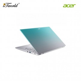 Acer Swift 3 SF314-511-54EB Laptop Gradient Electric Blue (i5-1135G7,8GB,512GB SSD,Intel Iris Xe,14"FHD,W10H) [FREE] Acer Urban Backpack V2 + Pre-installed with Microsoft Office Home and Student